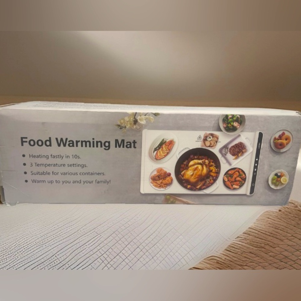 LNNIW Warming Mat for Food,Food Warming Mat,Electric Warming Tray for Buffets